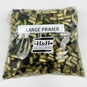 45 ACP box of 1000 - Large Primer Range Brass
