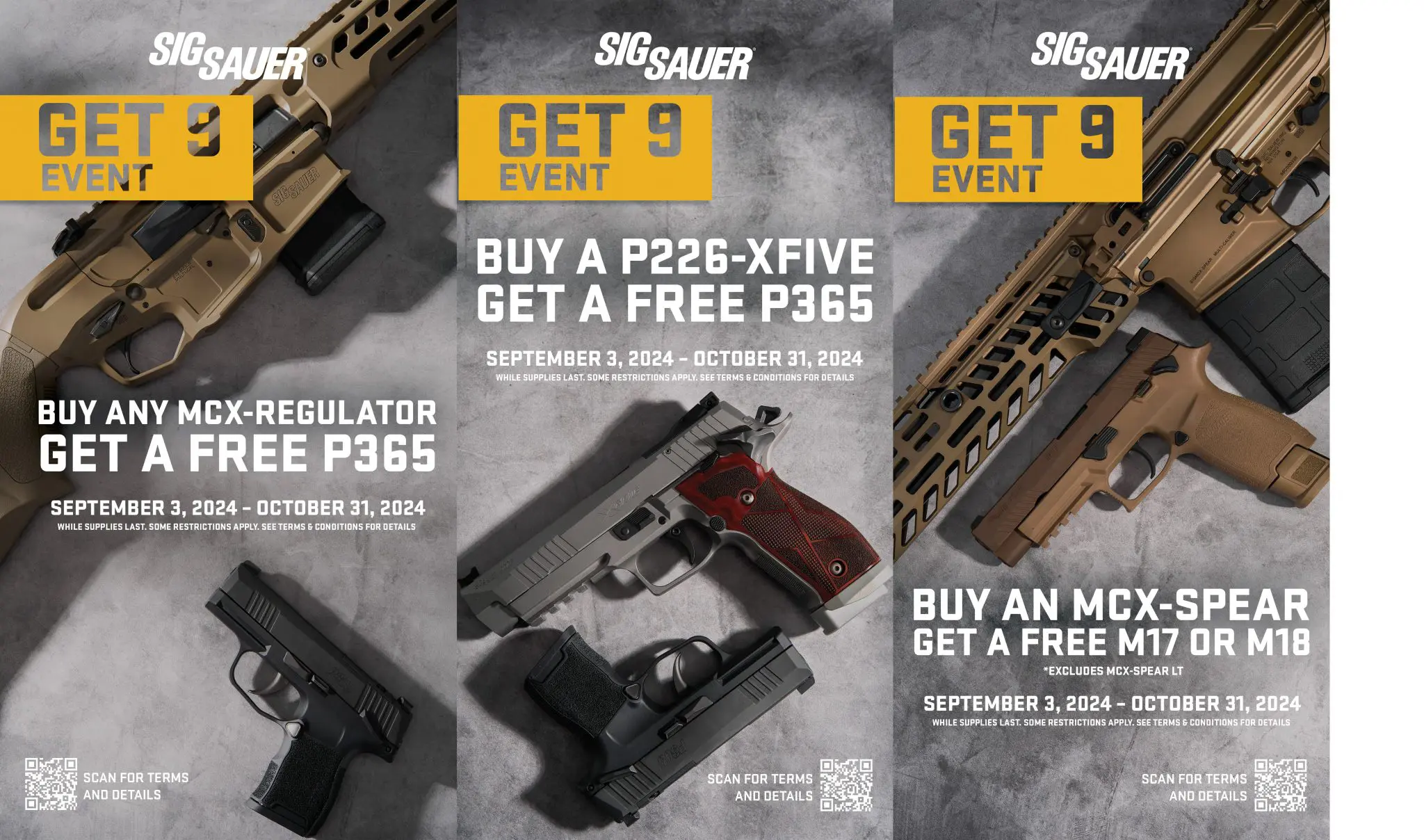 Sig Sauer Get 9 Event