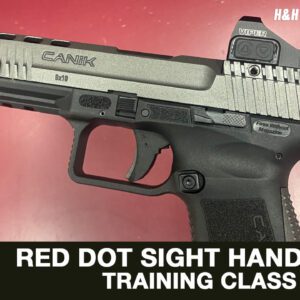 Red Dot Sight Handgun Training Classes in Oklahoma