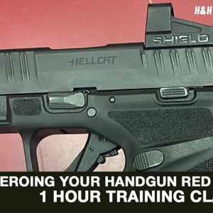 Zeroing Your Handgun Red Dot Sight