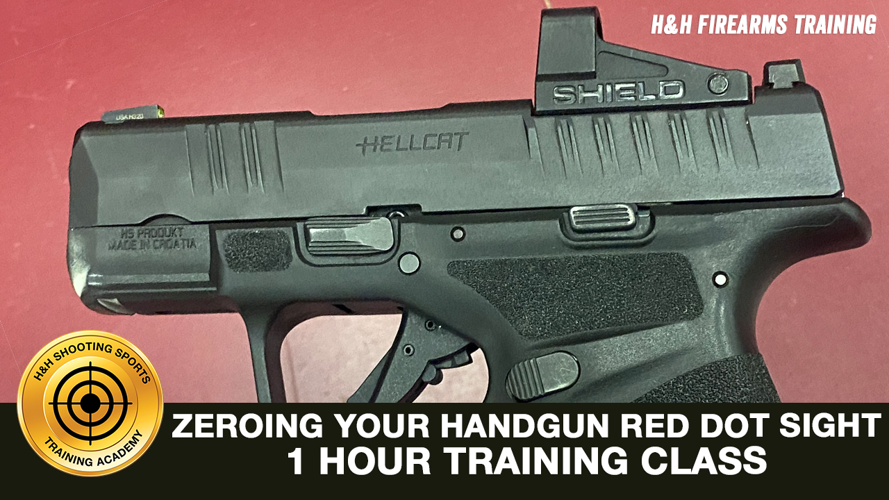 Zeroing Your Handgun Red Dot Sight