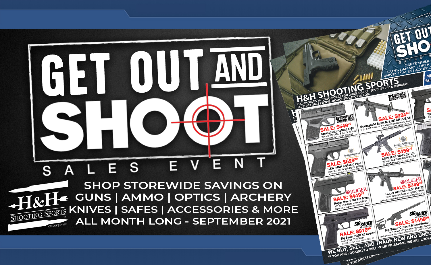 Get Out & Shoot – September 2021 Sales Event