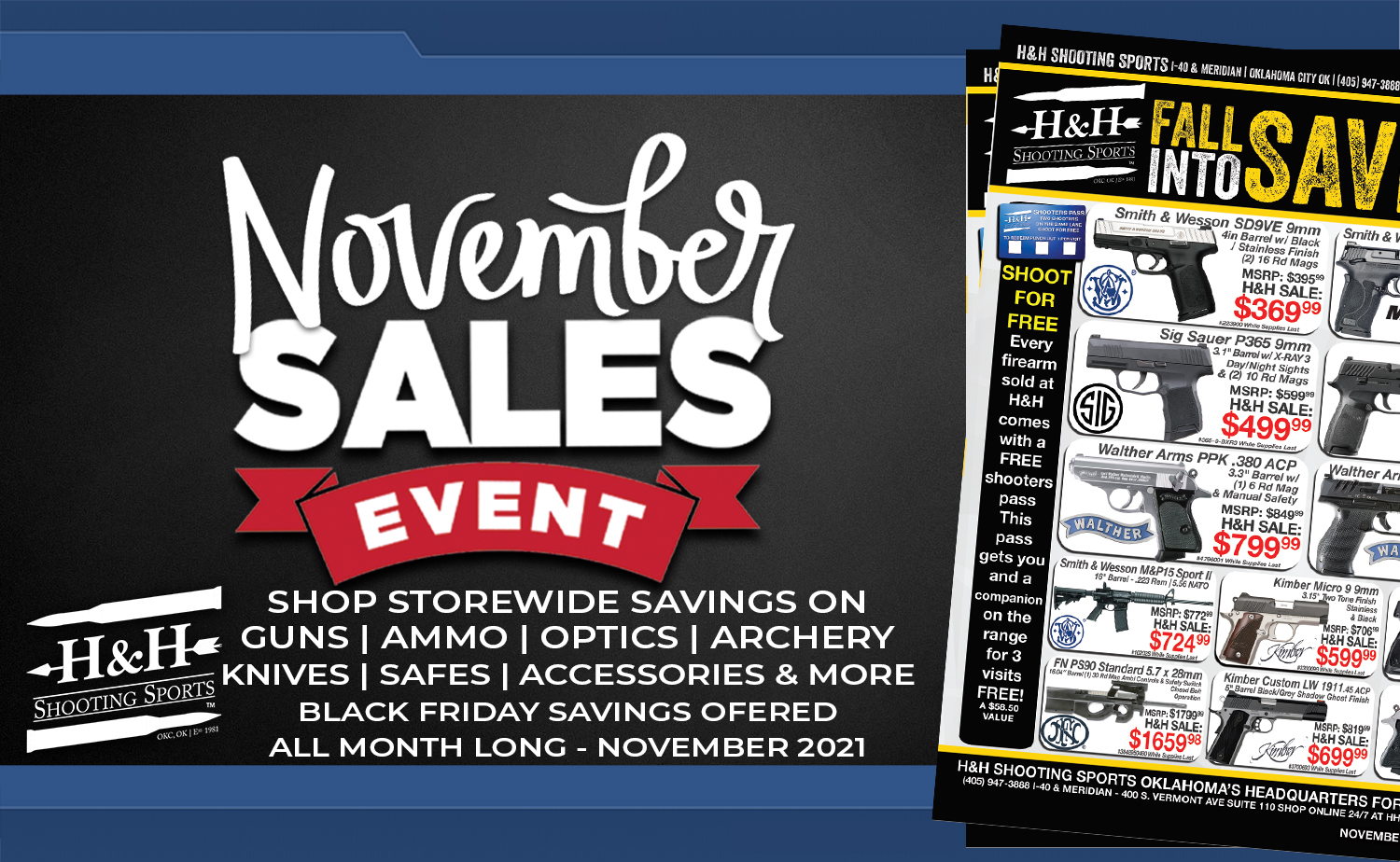 Fall Into Savings | H&H November 2021 Sales Event
