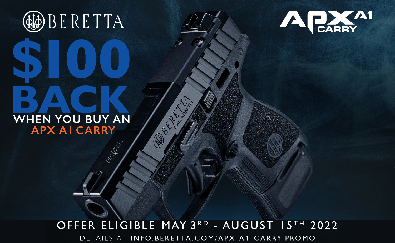 Beretta APX A1 Carry Mail In Rebate