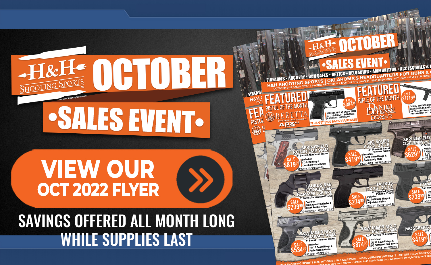 October Sales Event 2022