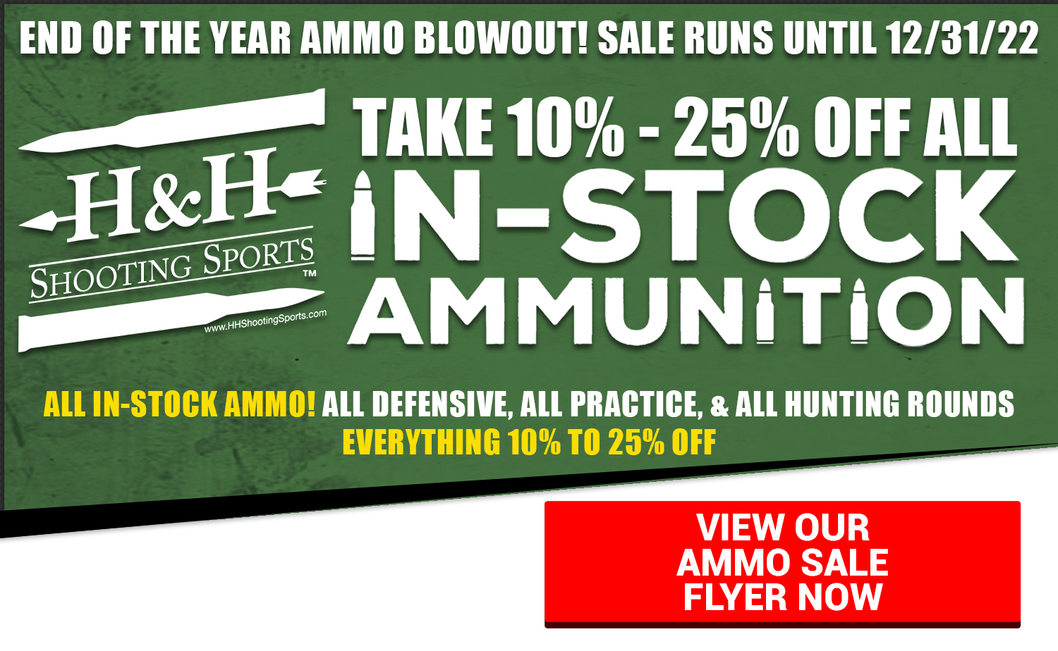 End of the Year Ammo Blowout Sale