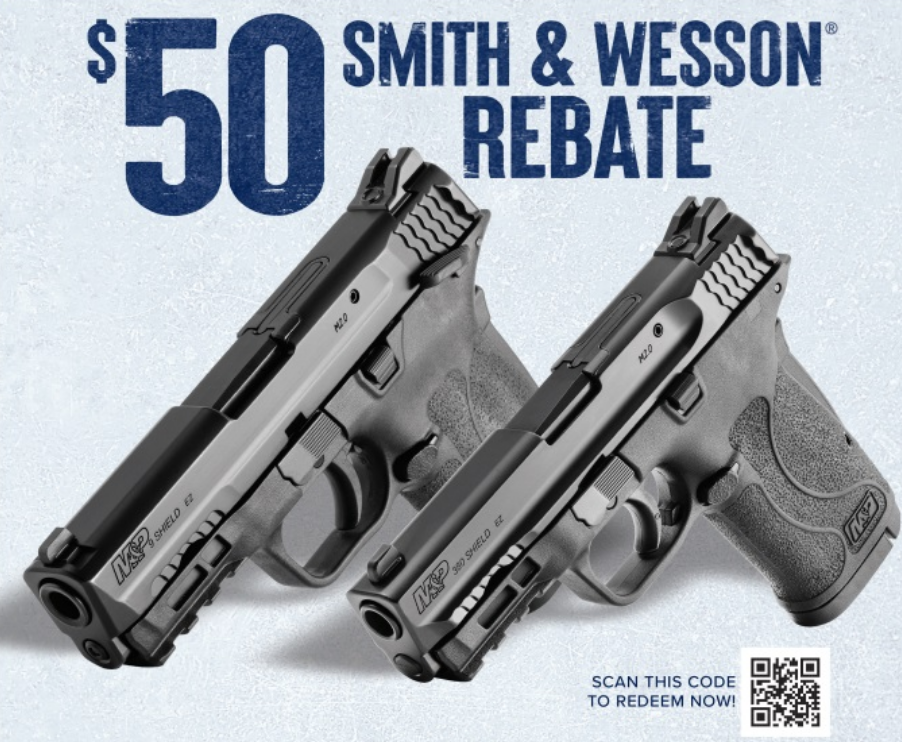 Smith & Wesson Shield EZ Holiday Rebate