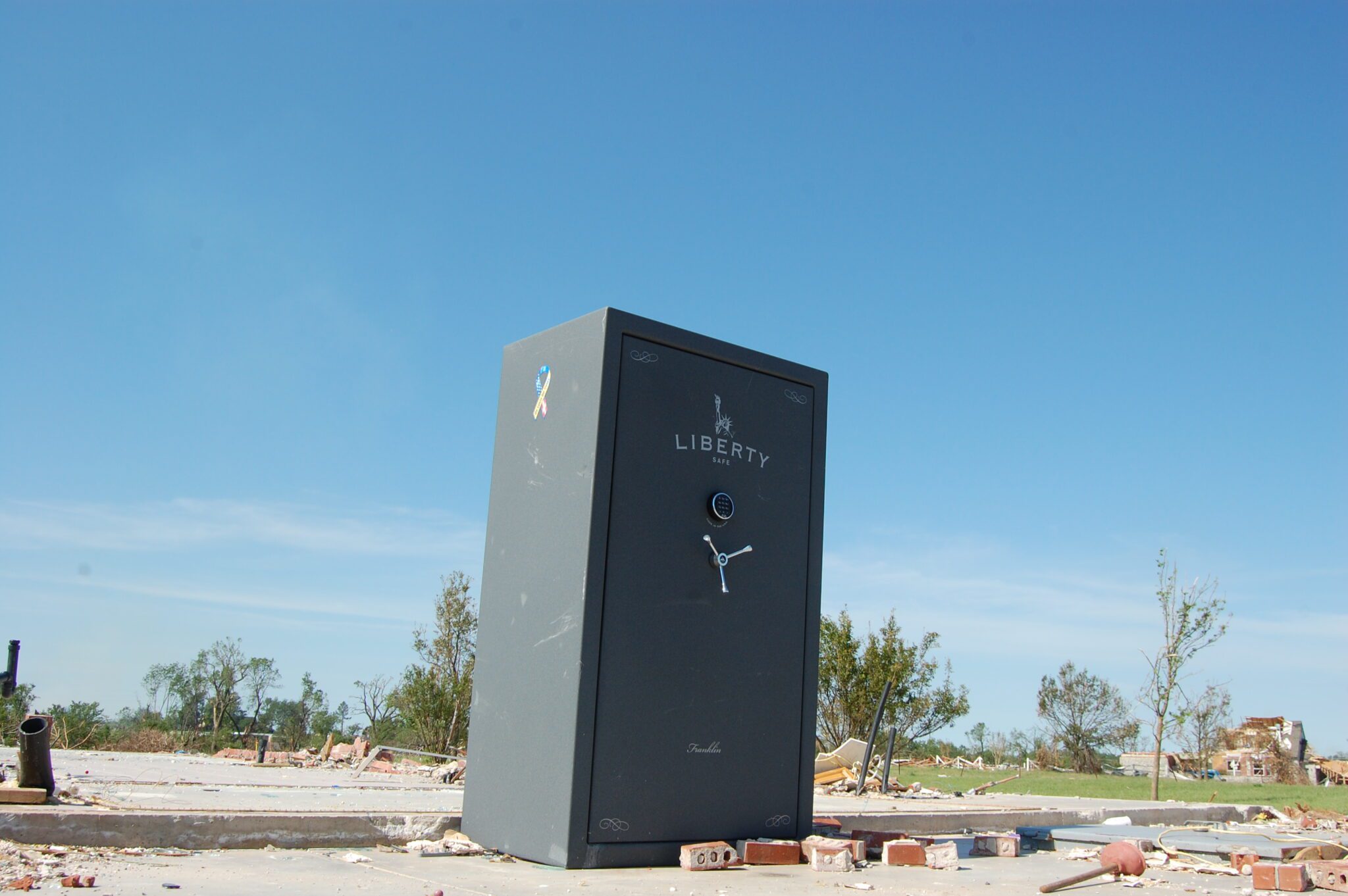 This Liberty Safe Survives Oklahoma Tornadoes