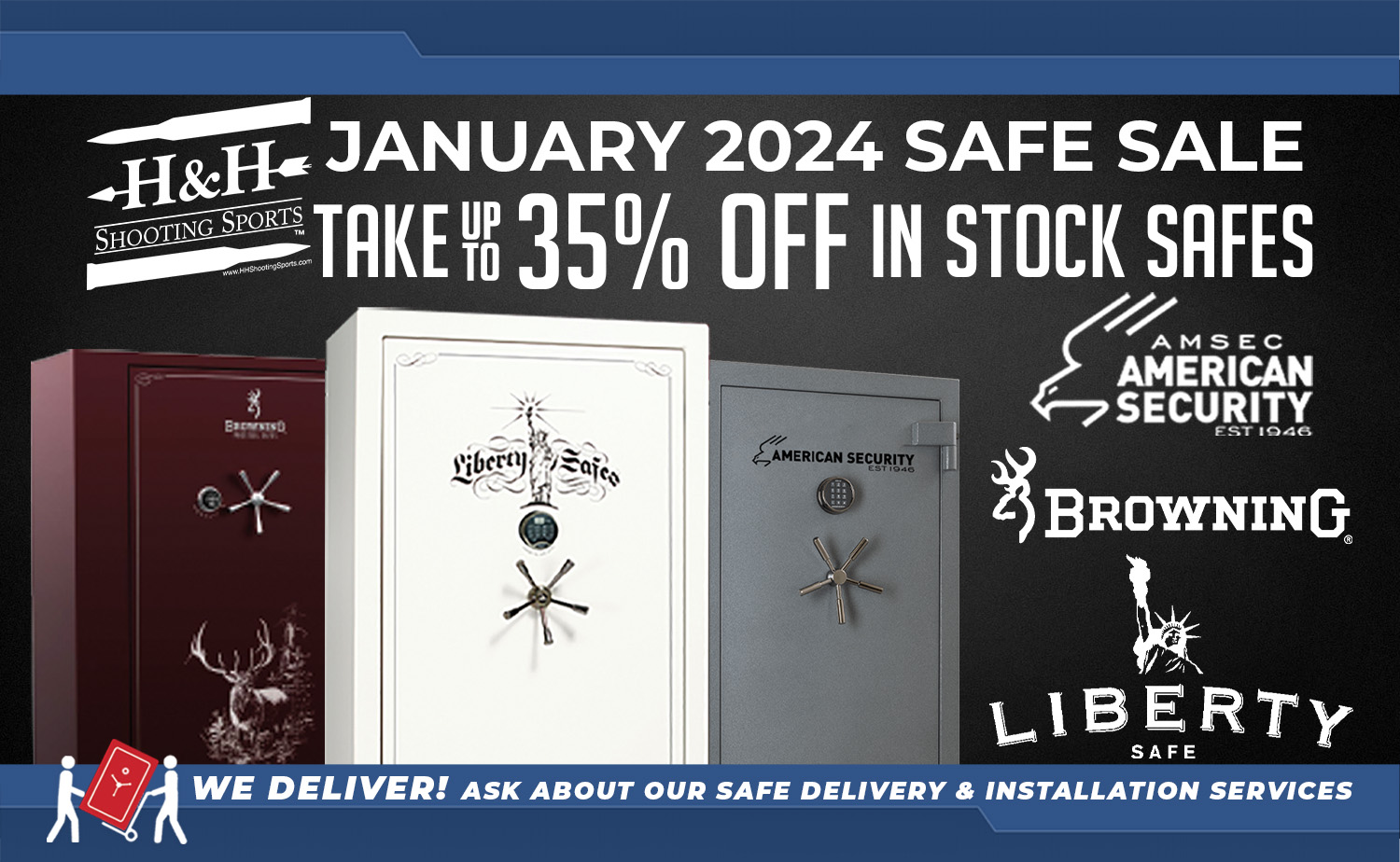 Take up to 35% OFF during the January Safe Sale