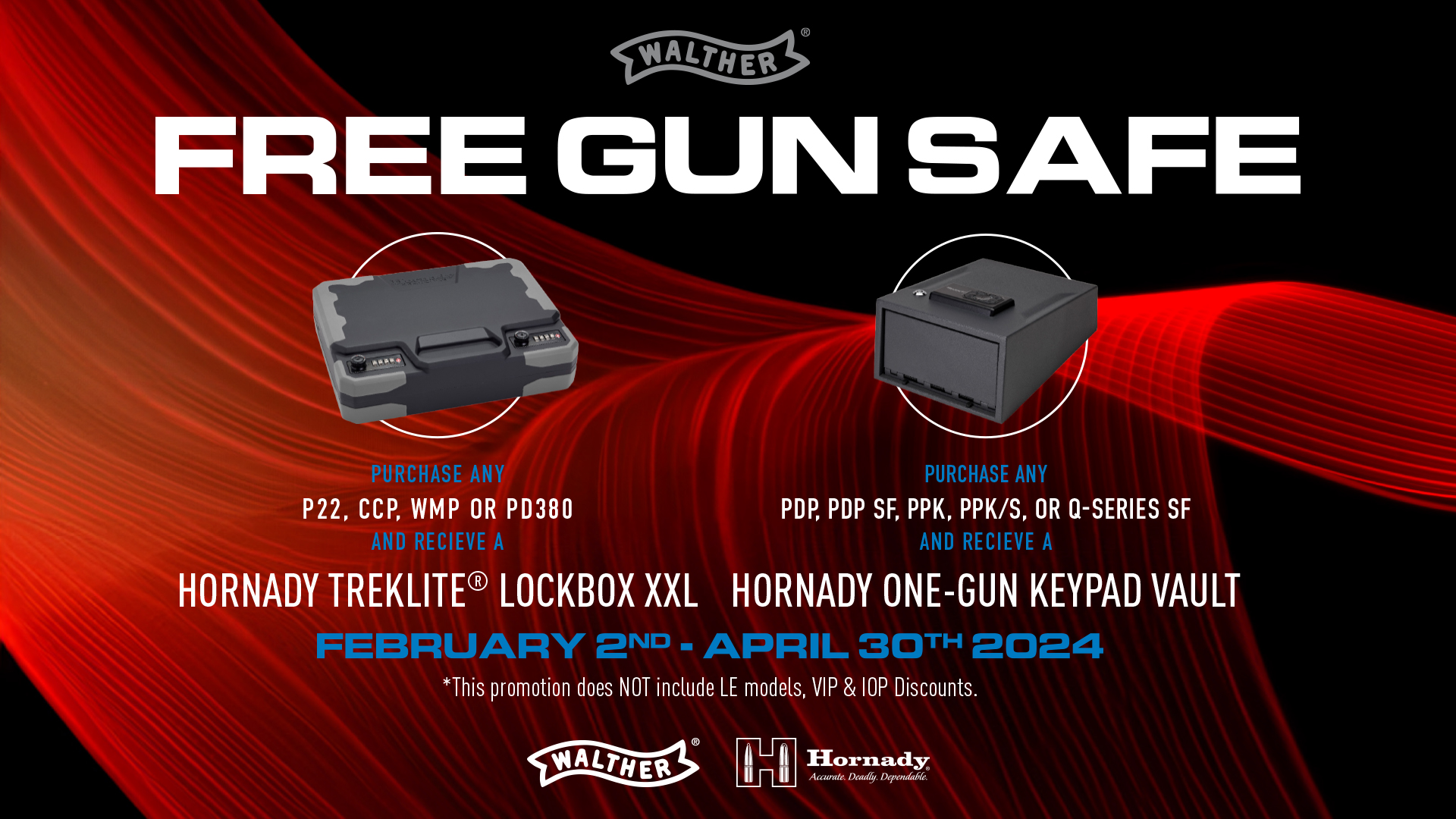 Walther Free Gun Safe Promo