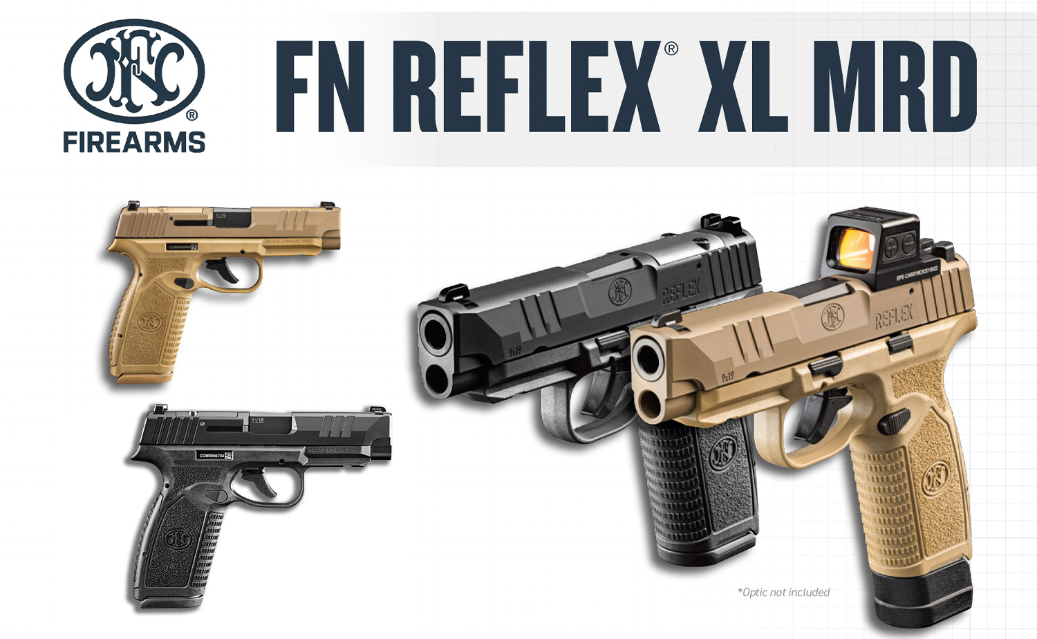 FN CREATES THE PERFECT BLEND OF CONCEALMENT AND CONFIDENCE WITH THE ALL-NEW FN REFLEX XL