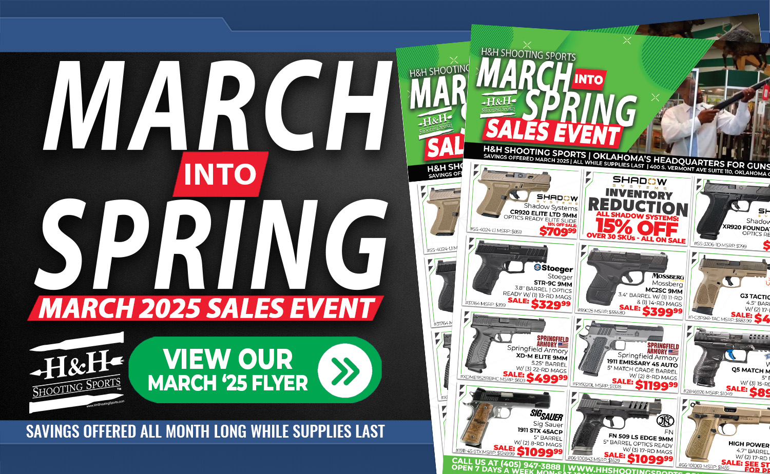 March into Spring Sales Event | March 2025